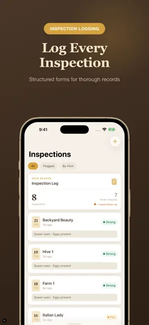 Beekeeping Tracker - Hive screenshot 3