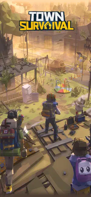 Town Survival: Zombie Games screenshot 1