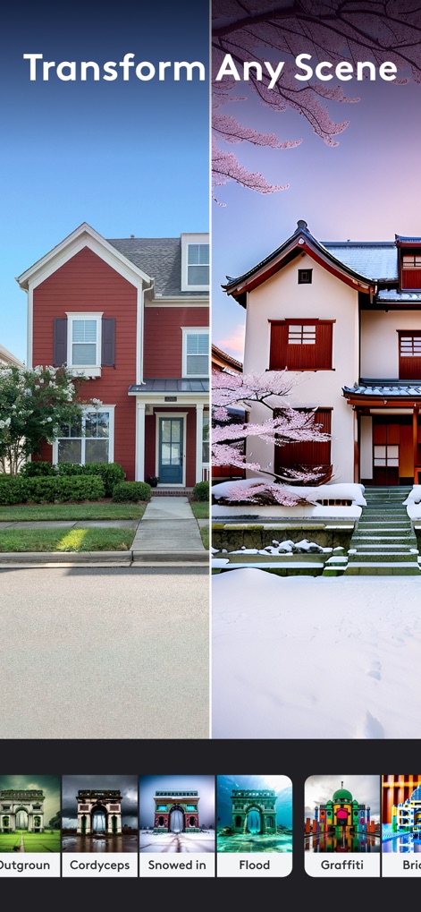 Photoleap: AI Photo Generator - Scene Reinvention Filters