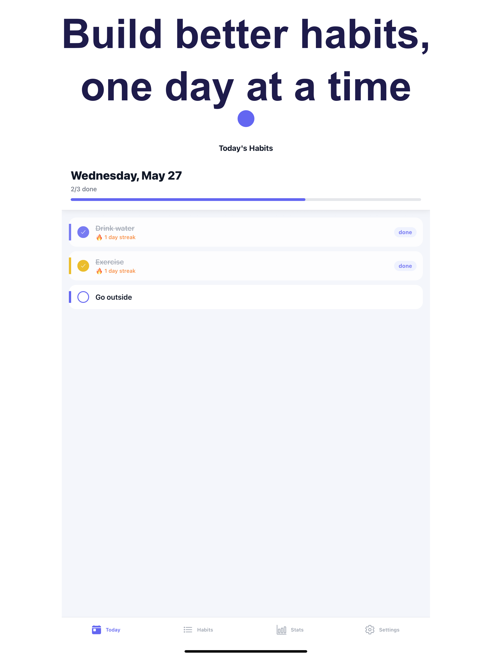 Habit Tracker Stay Consistent