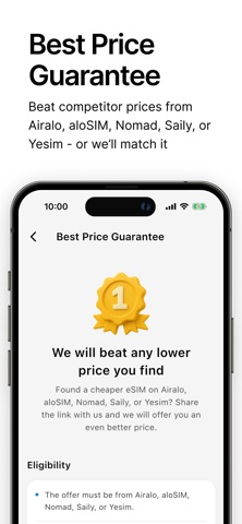 Onesim: eSIM for Travel screenshot
