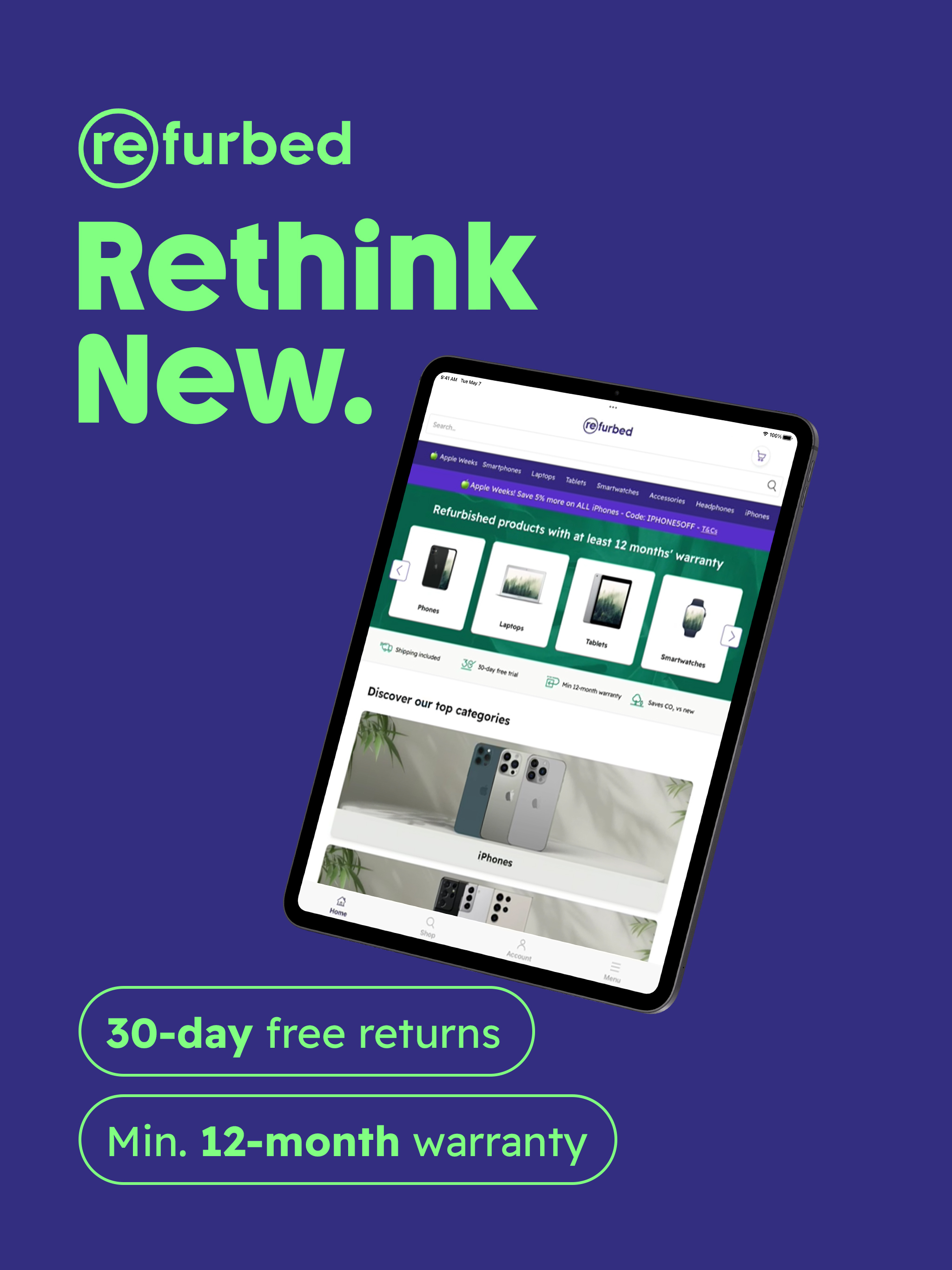 refurbed - Shop Tech Savings