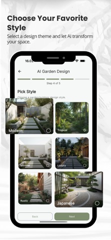 Gardenia AI – Outdoor Design screenshot