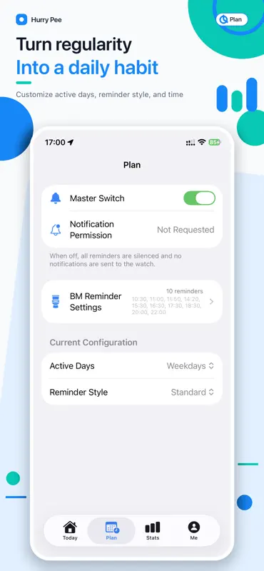 HurryPee - Toilet Reminder screenshot 2 of 5