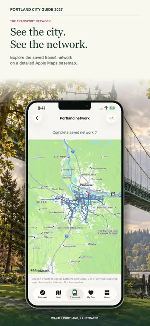 Portland Guide and Subway map screenshot 3