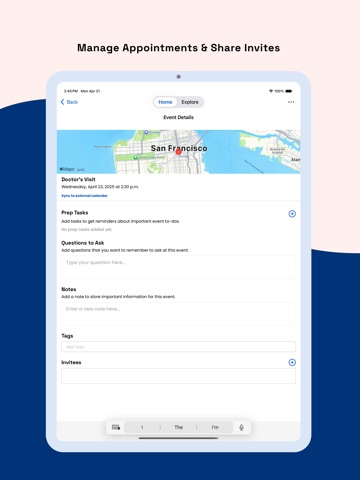 CTFAC iPad screenshot