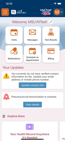 App screenshot
