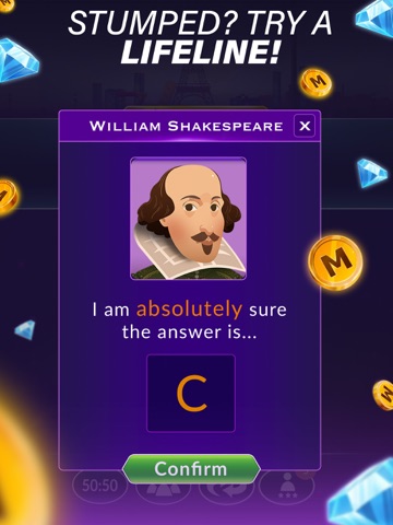 Millionaire Quiz: Trivia Game iPad screenshot