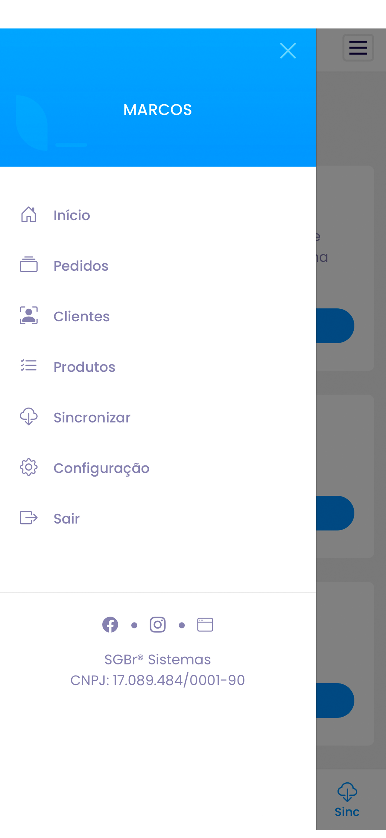 SG Pedido Venda Off