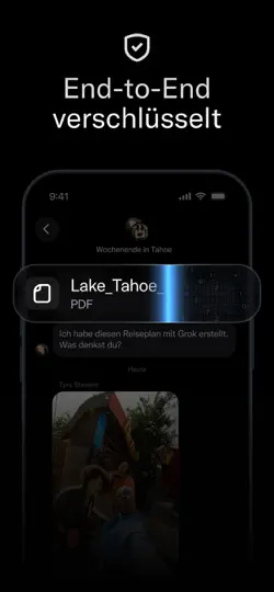 Screenshot von XChat auf dem iPhone 3