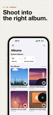 SortCam: Album Camera screenshot 1