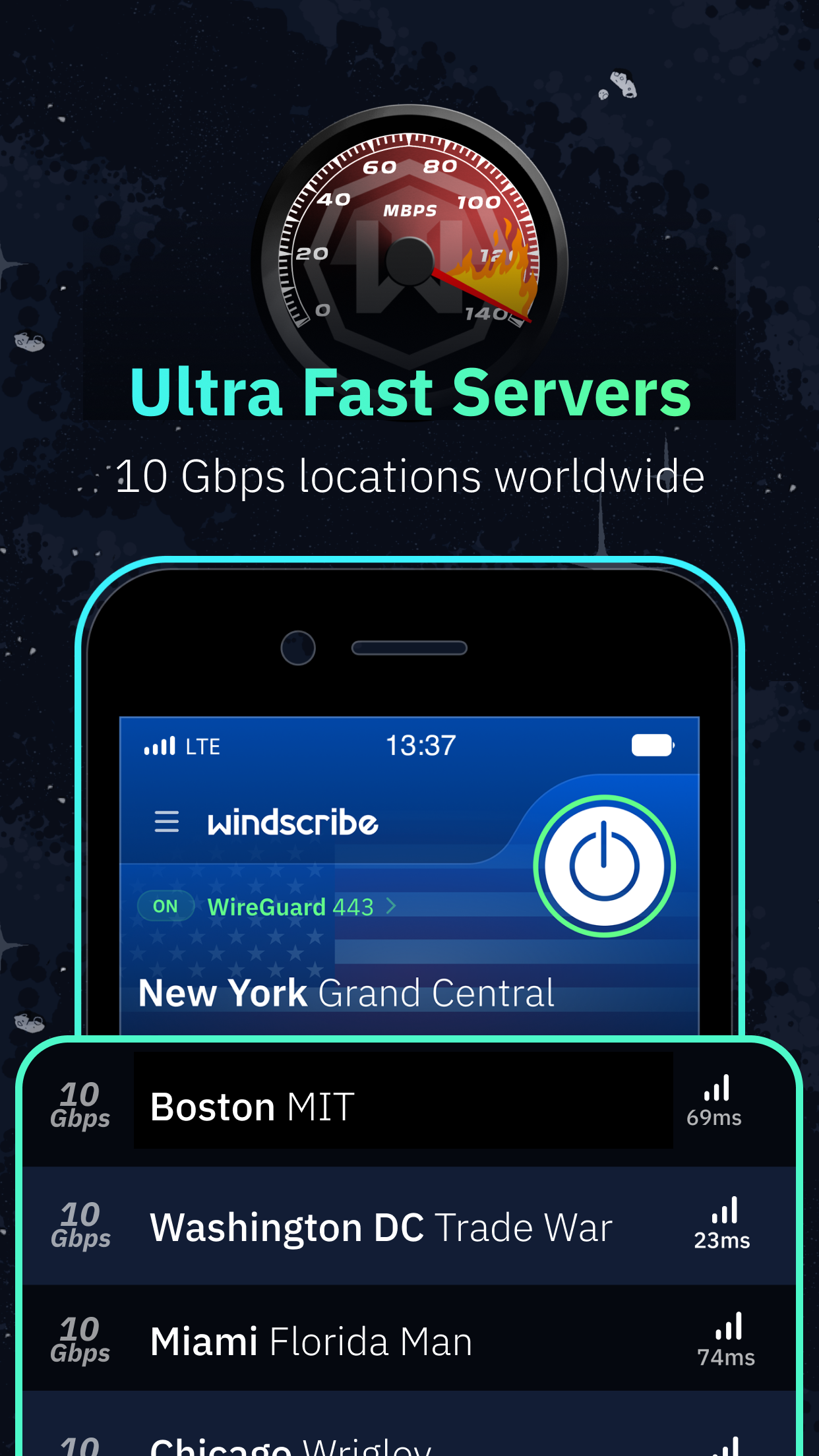 VPN Windscribe: Fast & Secure screenshot 5