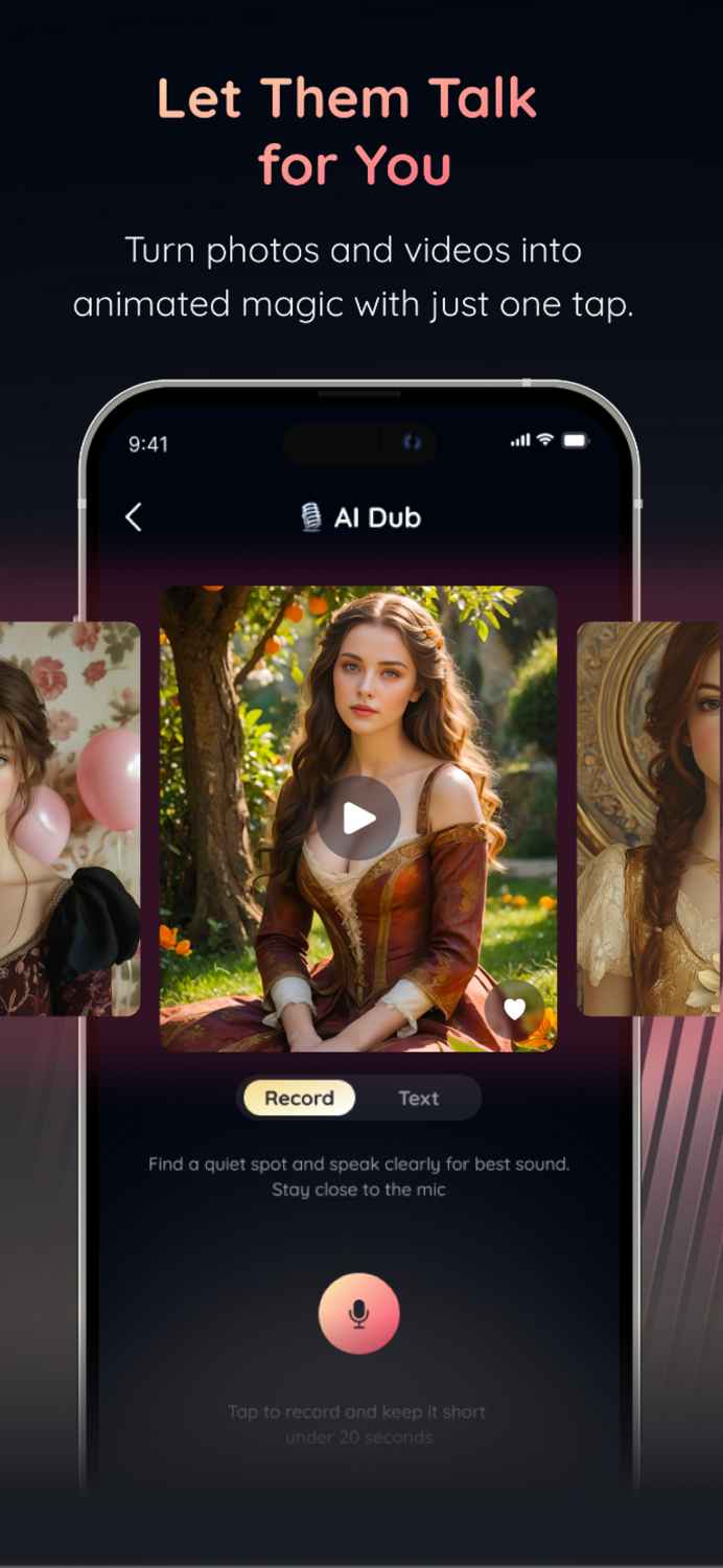 Live Portrait AI Face Dance