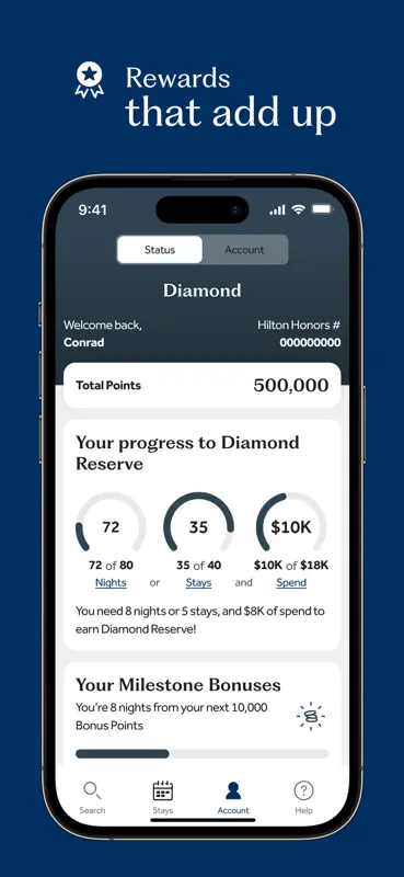Hilton Honors: Book Hotels screenshot 8 of 10