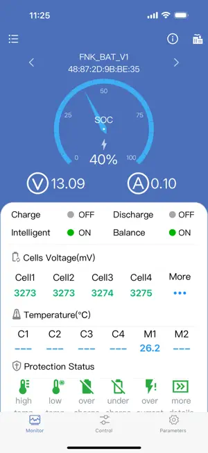 AMX Smart Battery screenshot 1