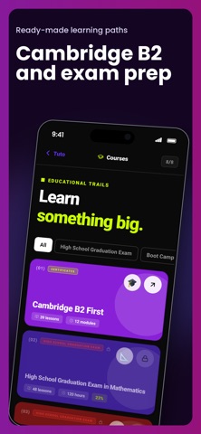 Tuto: AI Voice Tutor Screenshot 2 of 5