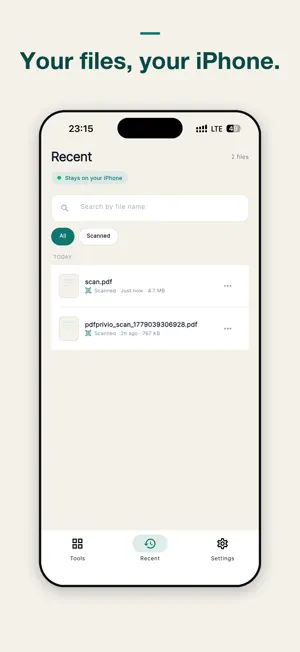PDF Scanner & Editor: Privio screenshot 4