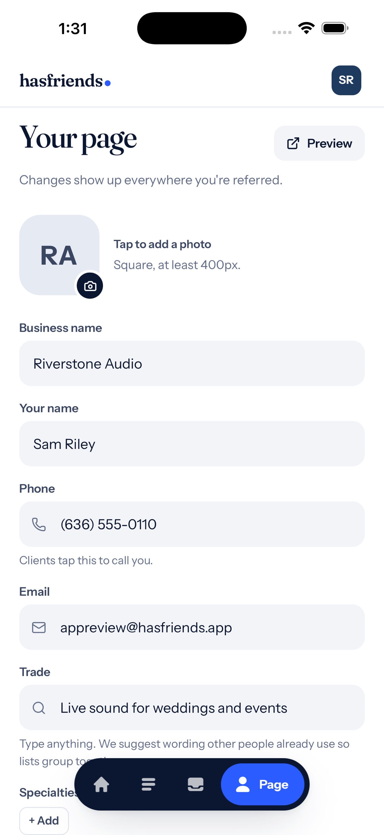 Screenshot 4 of hasfriends