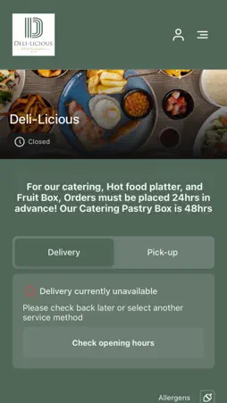 Deli-Licious screenshot 1