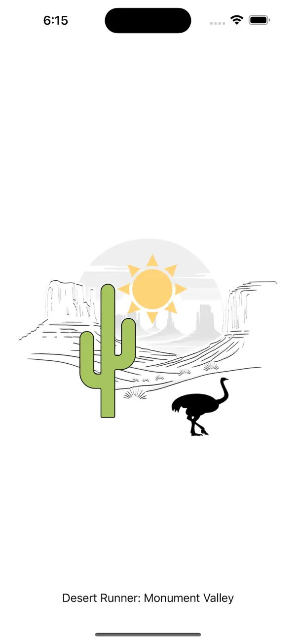 Screenshot #1 pour Desert Runner: Monument Valley