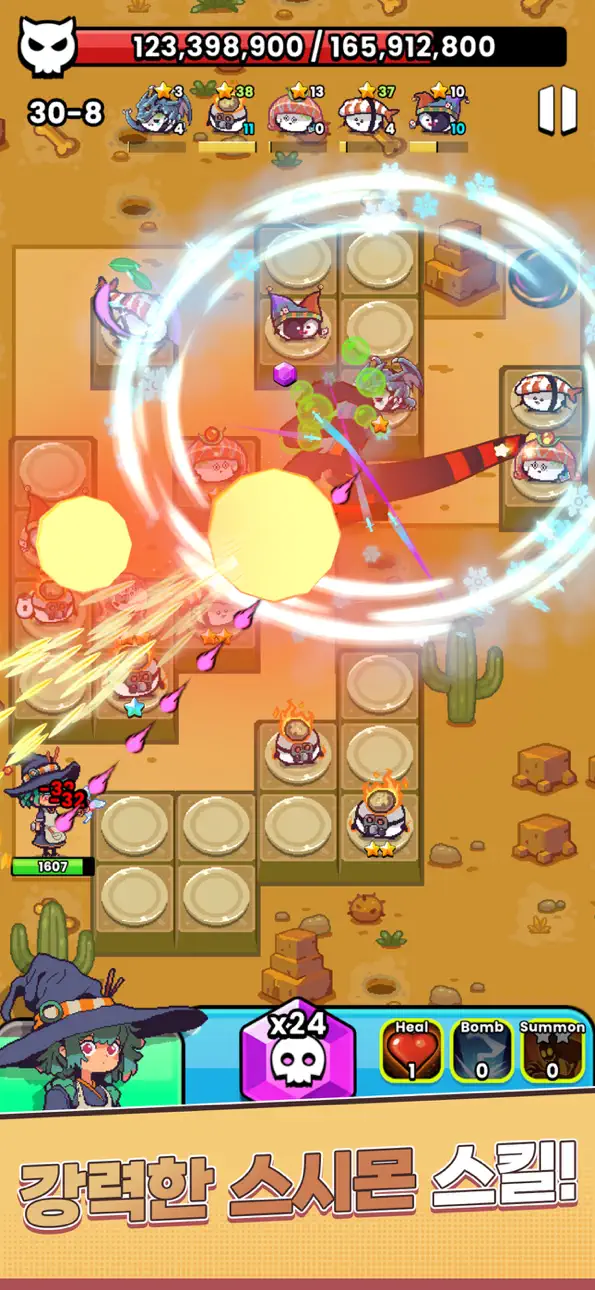SushiMon Defense iOS Mod IPA screenshot 5 - iOS game interface