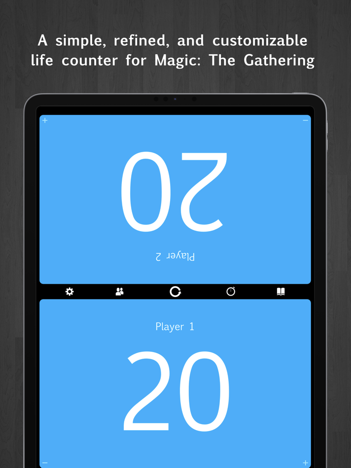 #1. Mutility - MTG Life Counter (iOS) 由: Kevin Sliech