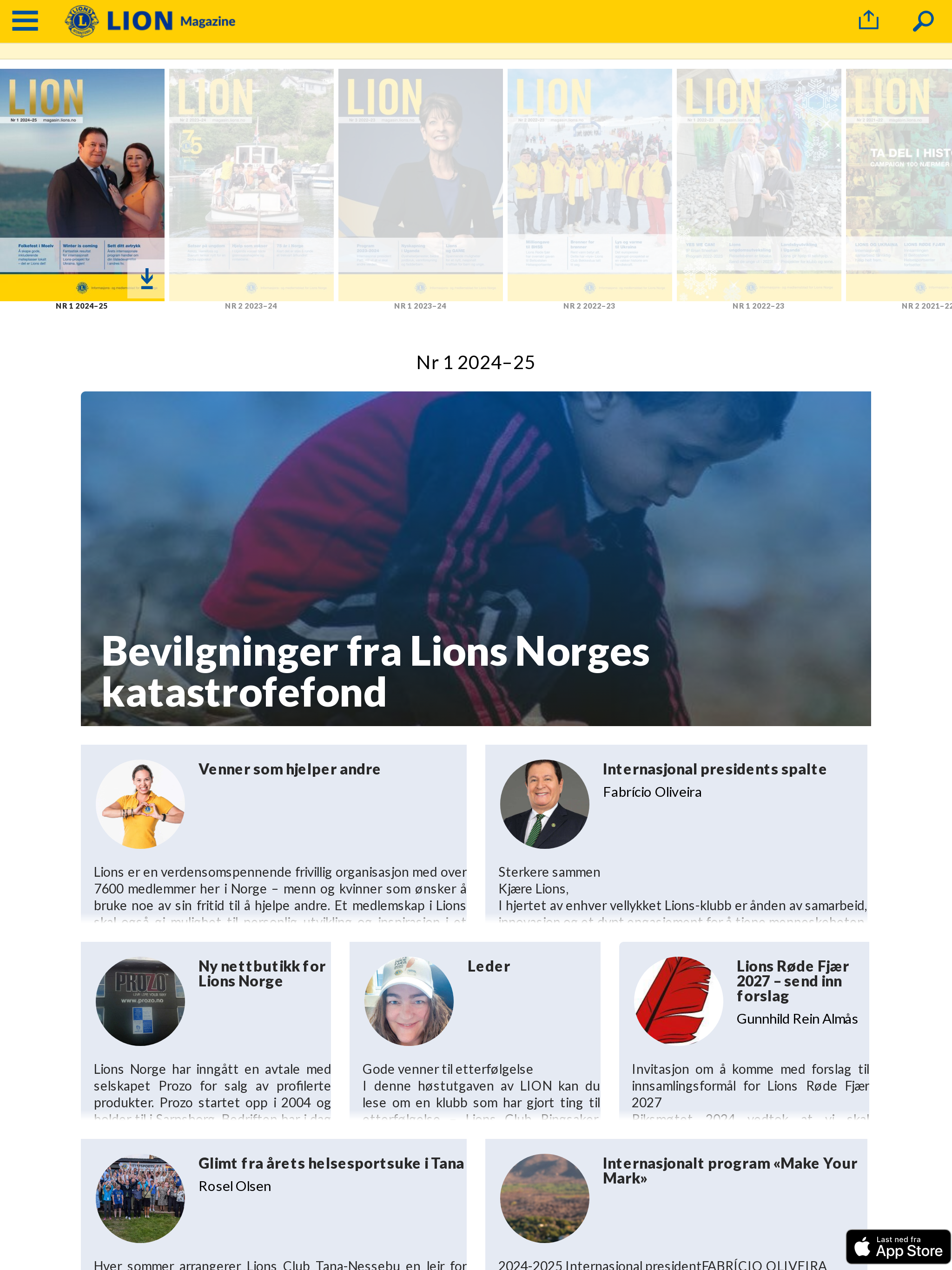 LION Magazine Norge