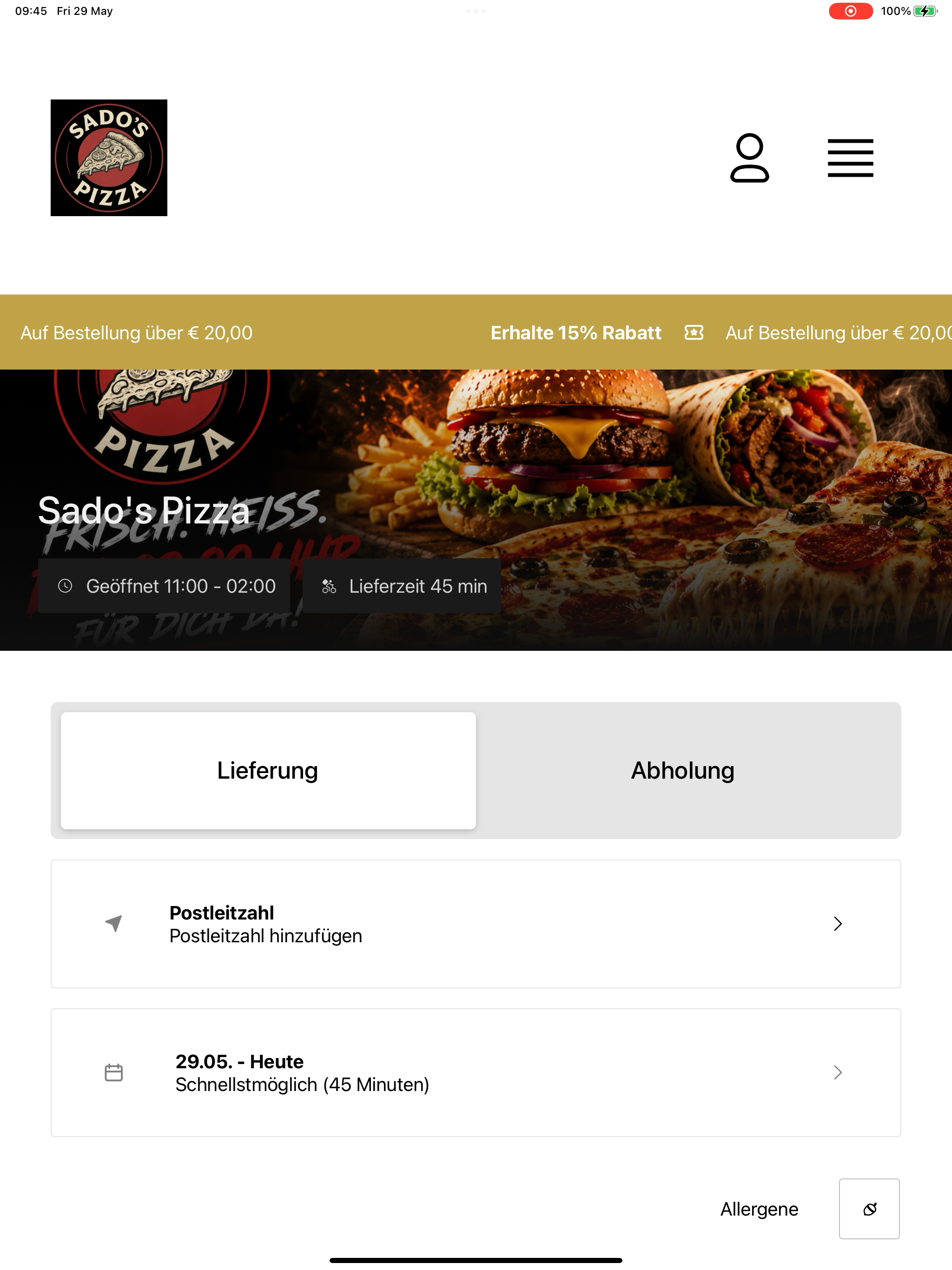 Sado's Pizza screenshot 5