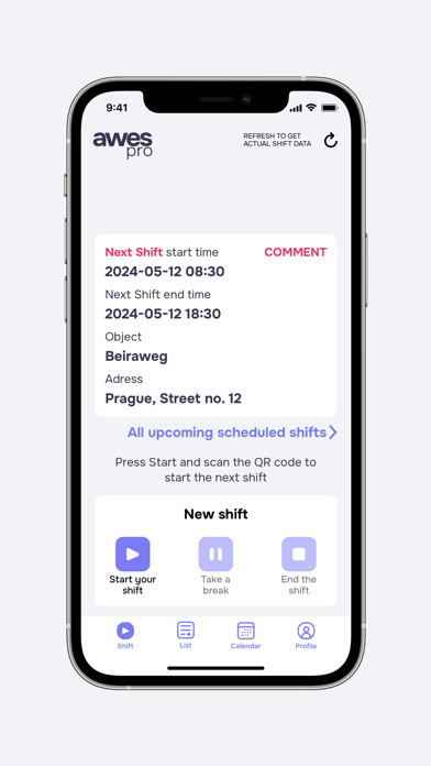 AWES pro app screenshot 3