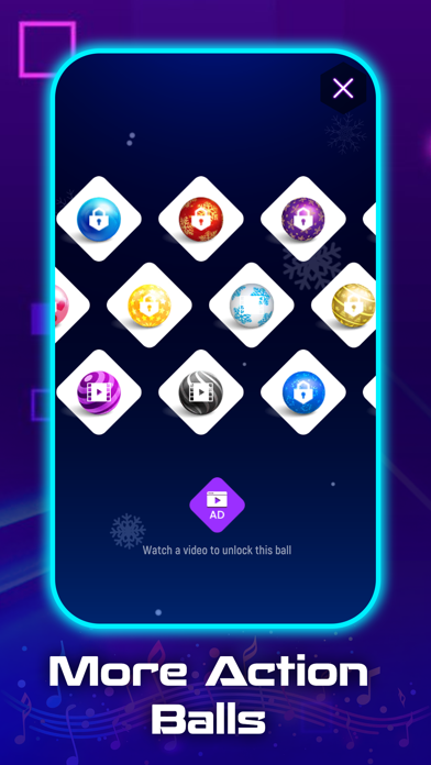 Music Tiles Ball 3D- Race Ball Screenshot