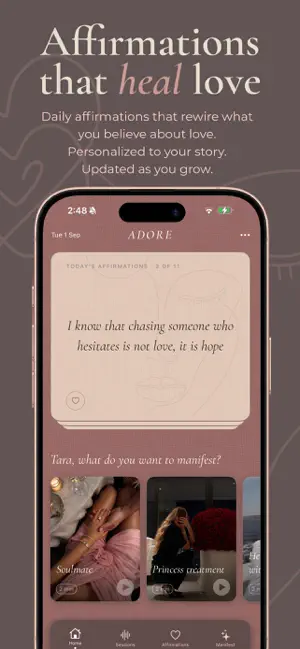Adore - Manifest Love screenshot 1