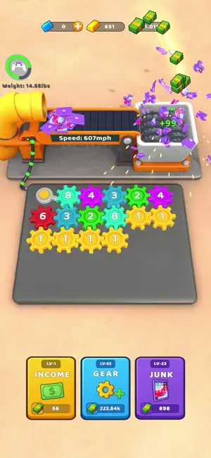 Gear Up! Idle Junk Crusher screenshot 3