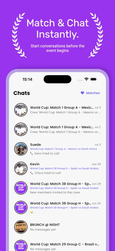 CrewSwipe screenshot 3 of 5