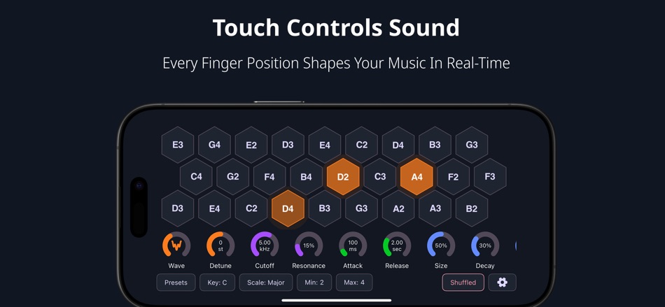 #1. Ova Ambient Synthesizer (iOS) 来自: Cem Olcay