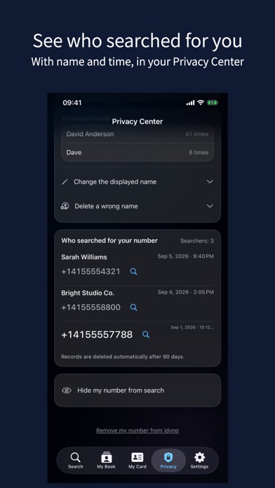 Idyno: Caller ID & Numberbook Screenshot 3 of 15