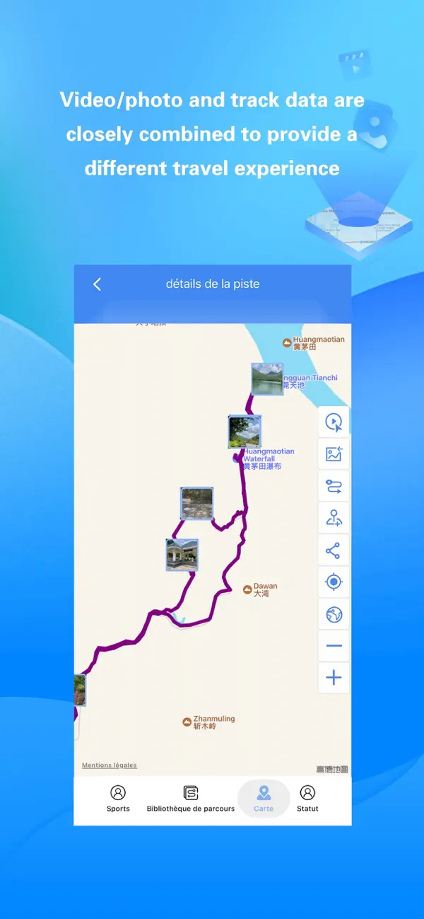 Screenshot #1 pour Share Tracks – GPS Tracker