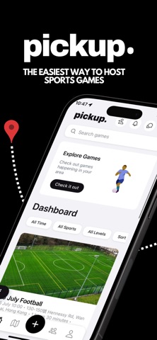 Pickup: Play & Host Sports screenshot