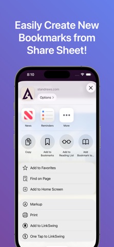 LinkSwing screenshot