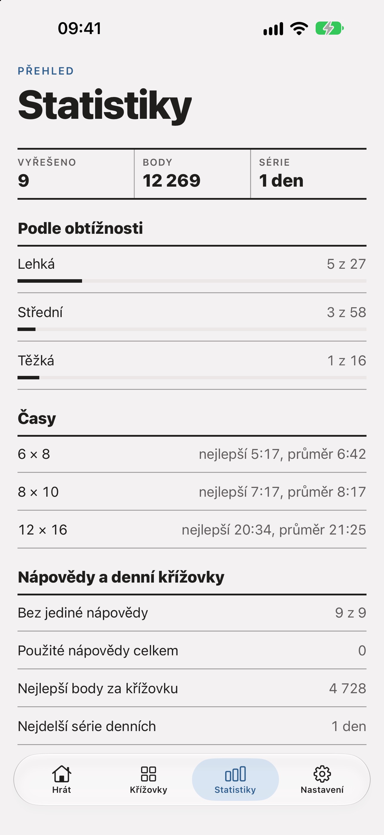 Screenshot 5 of iKřížovky