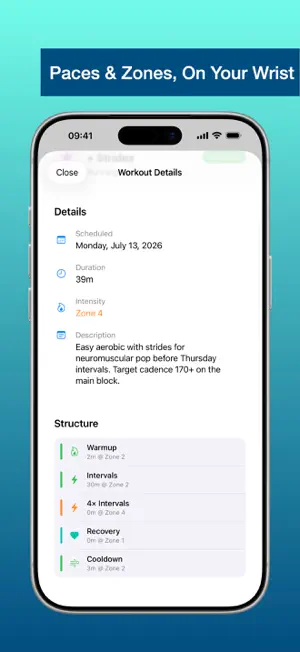 WeekPace: Apple Watch Run Plan screenshot 3