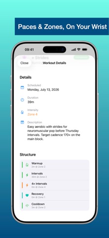 WeekPace: Apple Watch Run Plan Screenshot 3 of 5
