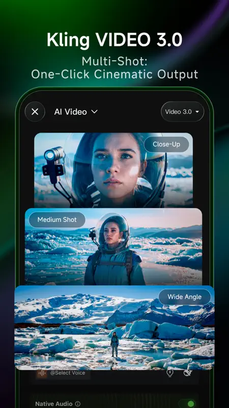 Kling AI: AI Image&Video Maker screenshot 3 of 10