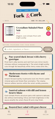 Fork & Cork iPhone screenshot