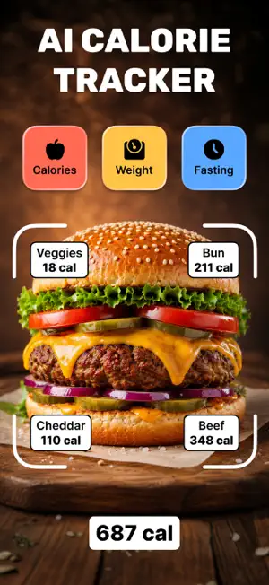 Calorie AI - Protein Tracker screenshot 1