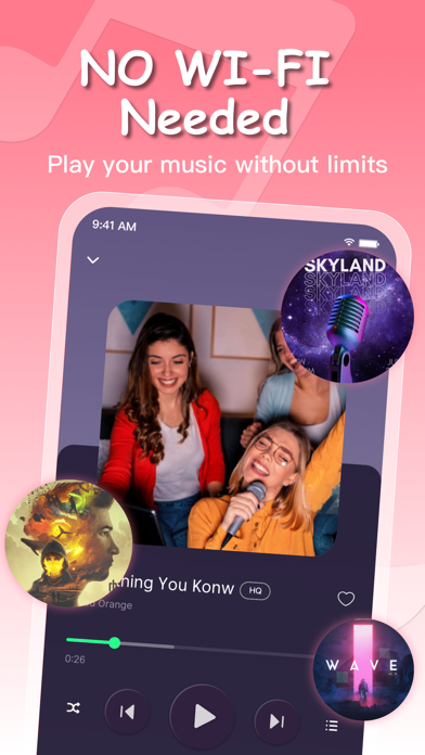 Offline & AI Music: TuneMate Screenshot