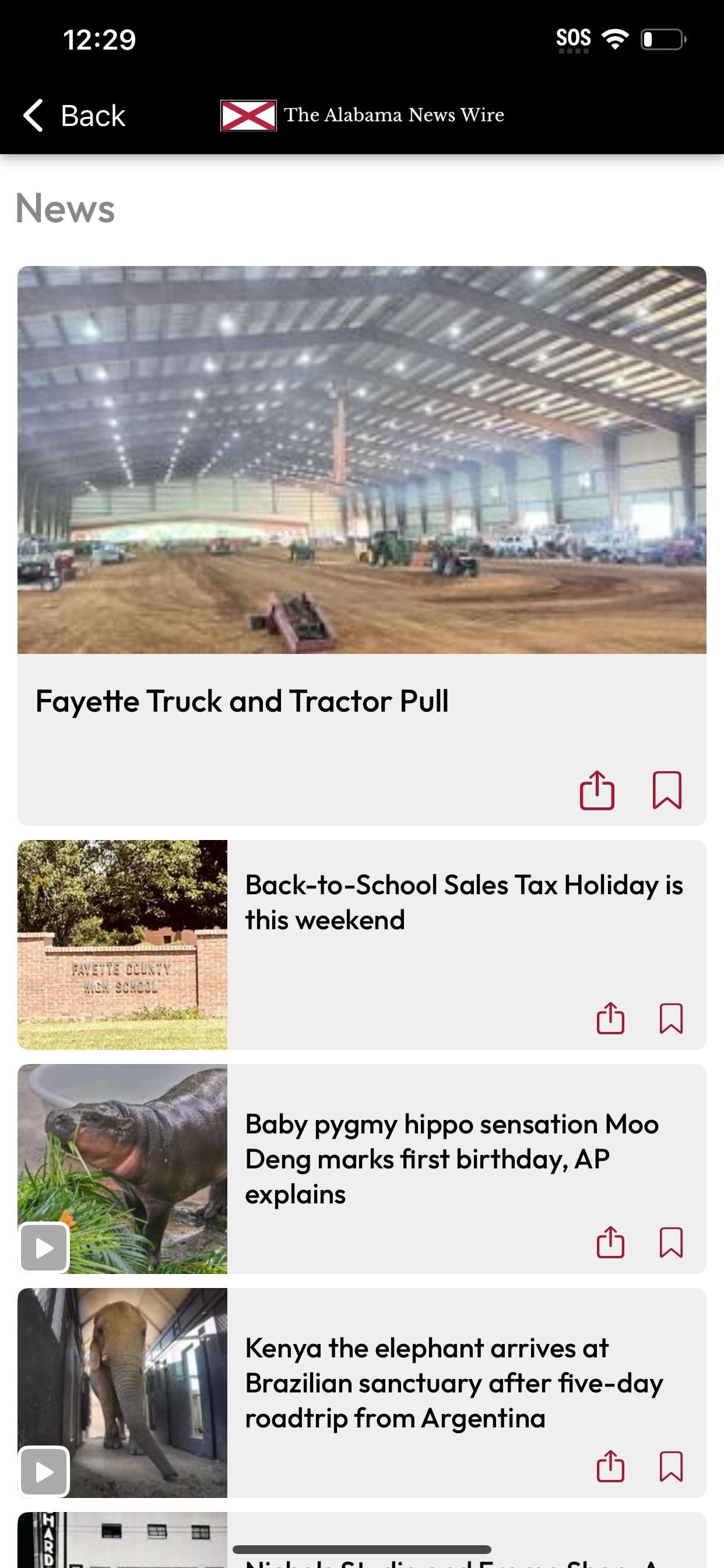 The Alabama News Wire screenshot 3