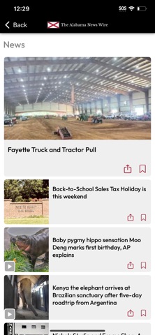 The Alabama News Wire screenshot