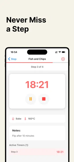 Recipeo - Recipe with timer screenshot 3