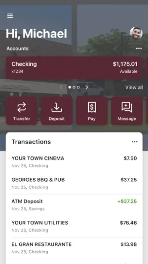 FNC Bank Mobile Banking screenshot 1