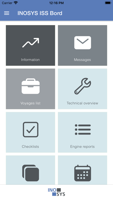 INOSYS onBoard Screenshot